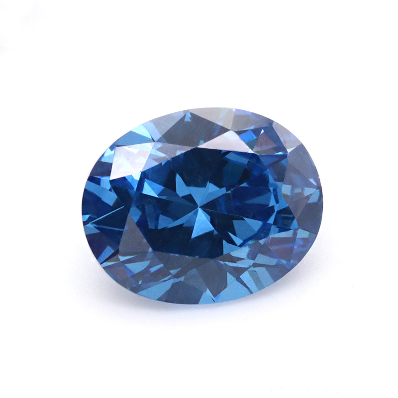 VVS Tanzanite 5A Oval 3EX Zirconia