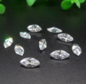 2.5*5 מ'מ VVS Marquise Cut באיכות גבוהה 3EX מחיר סיטונאי במפעל DEF Moissanite Moissanite סינתטי