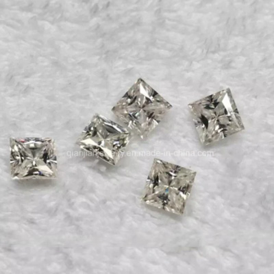 3 קראט Princess Cut Moissanite Vvs1 Diamond DE Color מחיר נמוך