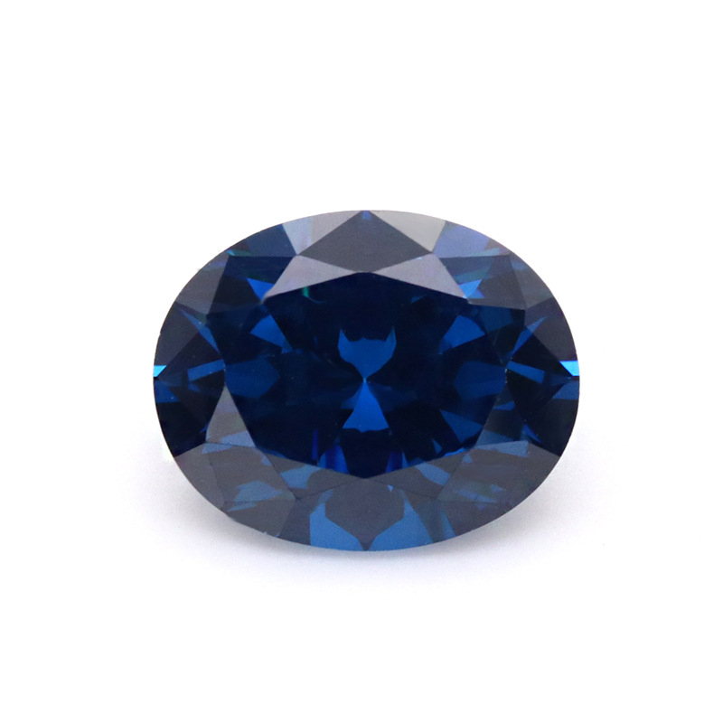 VVS Tanzanite 5A Oval 3EX Zirconia