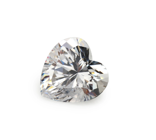 Heart Cut 5mm Morsonite מחיר מפעל באיכות גבוהה VVS Moissanite סינתטי