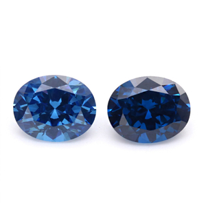 VVS Tanzanite 5A Oval 3EX Zirconia