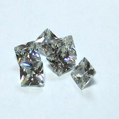 3 קראט Princess Cut Moissanite Vvs1 Diamond DE Color מחיר נמוך