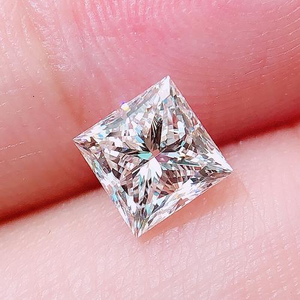 9.5 מ'מ Princess Cut VVS 3EX מחיר סיטונאי במפעל Moissanite באיכות גבוהה Moissanite סינתטי