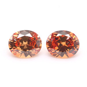 3EX 5A שמפניה DE Color VVS Cubic Zirconia