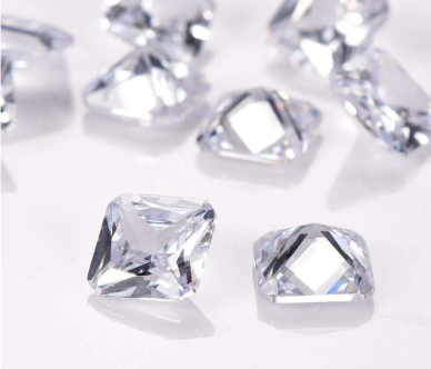 7.5 מ'מ Princess Cut VVS 3EX מחיר סיטונאי מפעל Moissanite באיכות גבוהה Moissanite סינתטי