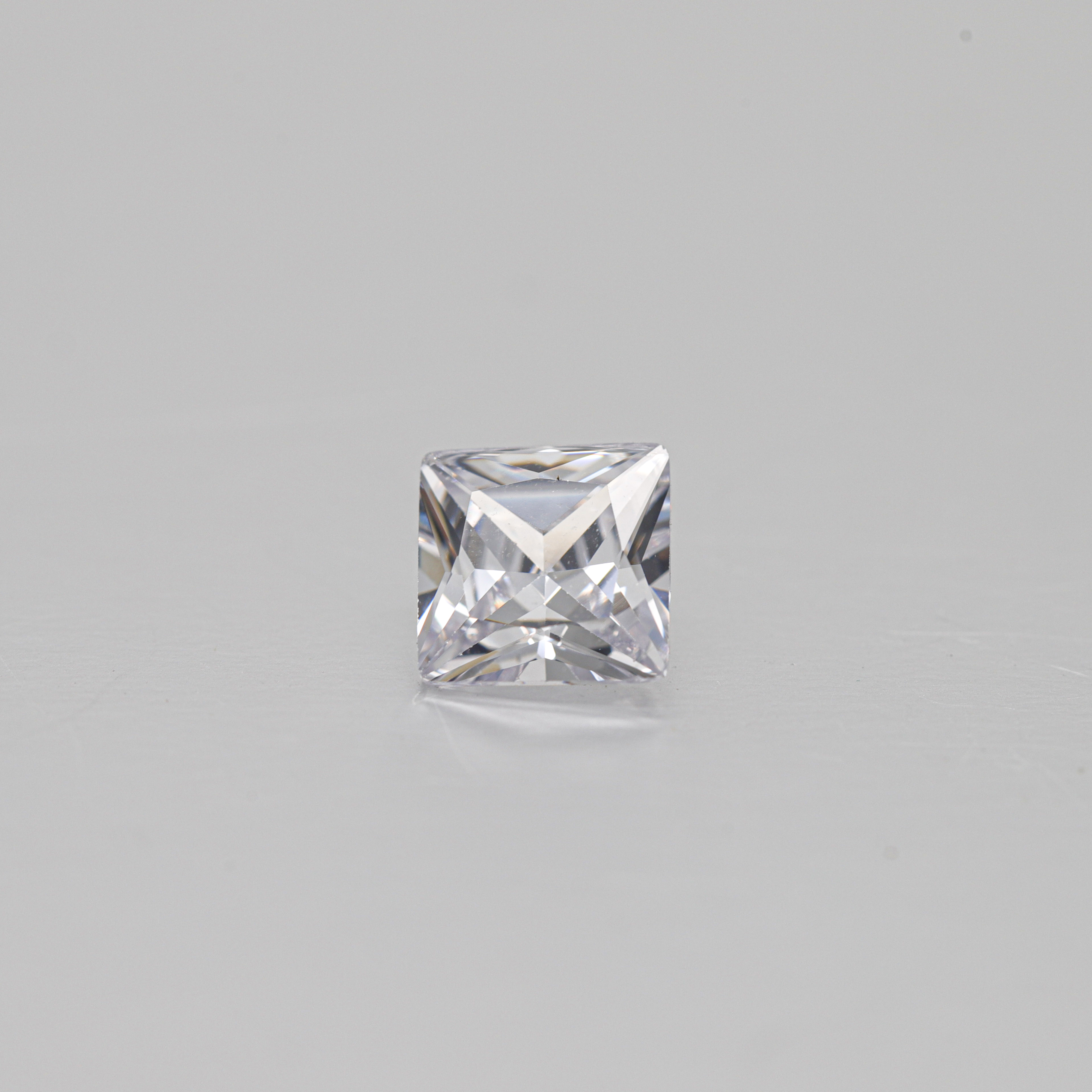 White Princess Cut VVS Clarity Factory מחיר סיטונאי Moissanite סינטטי יהלום