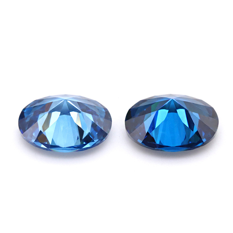 VVS Tanzanite 5A Oval 3EX Zirconia